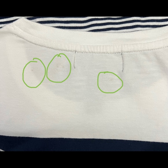 Lauren Active Ralph Lauren Women’s Vintage Long Sleeve Stripe Blouse Size XL - Picture 7 of 7